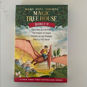 Magic Tree House Books 1-4 Box Set - Green Cover